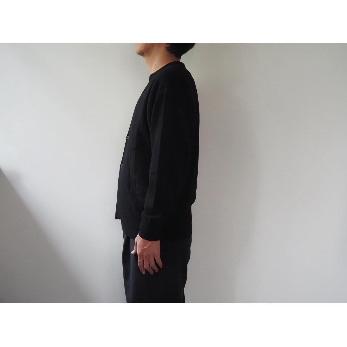 STILL BY HAND(スティル バイ ハンド) 12G Silk Wool V Neck Knit