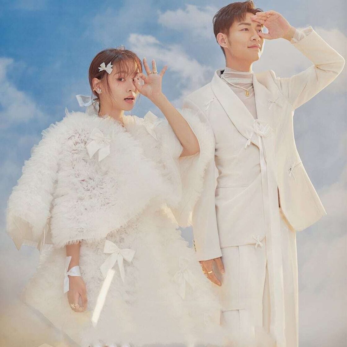 男女セット ウェディングドレス 結婚式 挙式 20代 30代 40代 