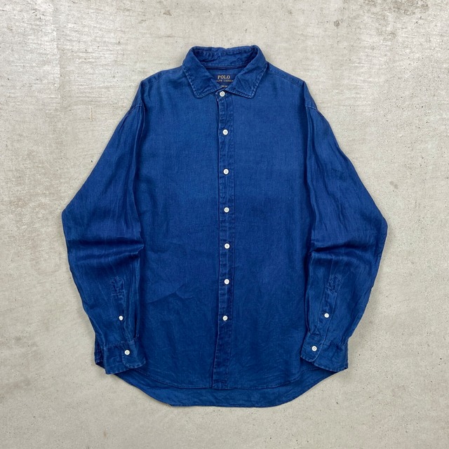 Polo Ralph Lauren ポロ ラルフローレン 長袖シャツ INDIGO LINEN 
