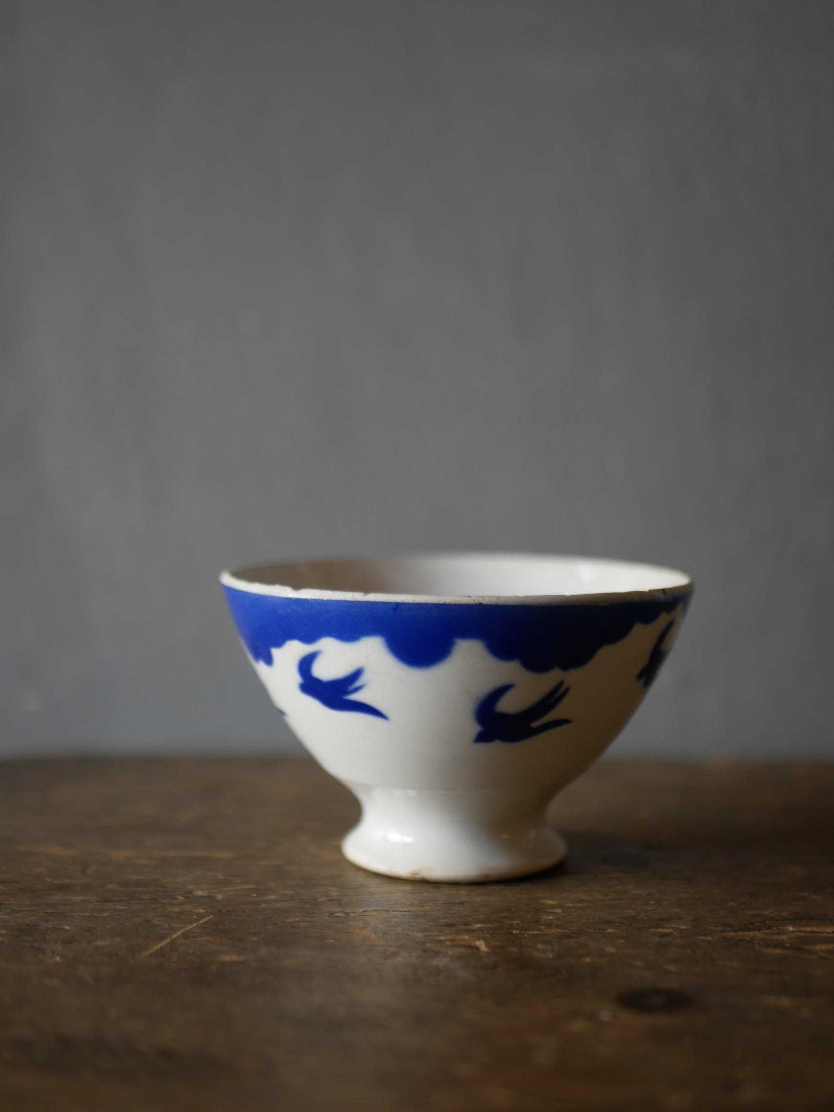 ツバメのカフェオレボウル フランスアンティーク アンティークのある暮らし