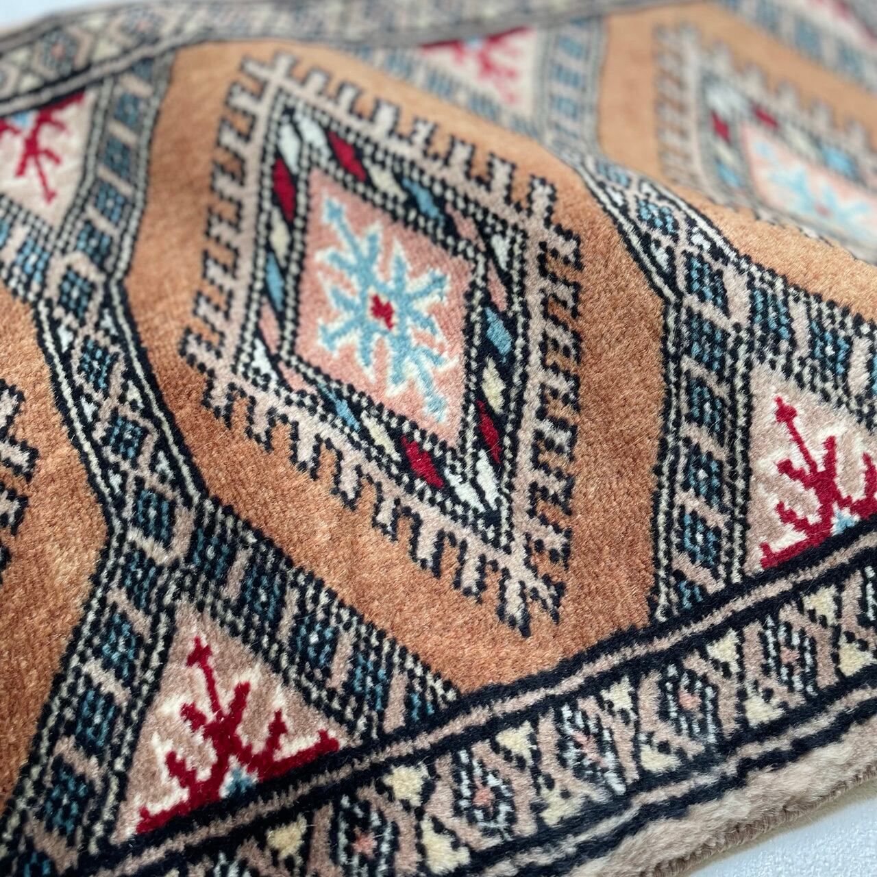 ヴィンテージラグ｜ランナー vintage rug runner * キャメルブラウン camel brown [rra005] ラグの間