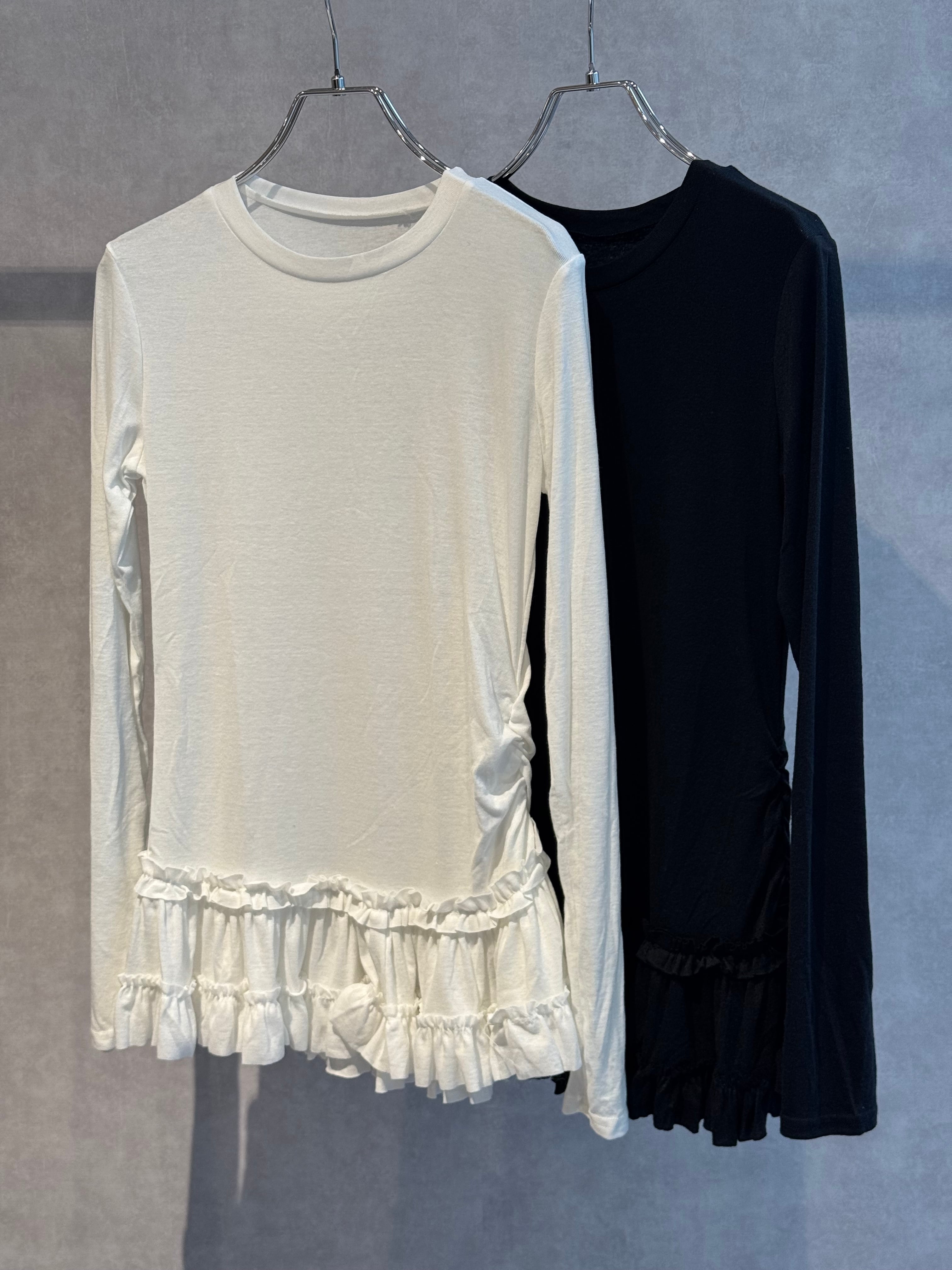 petit tiered frill hem tops
