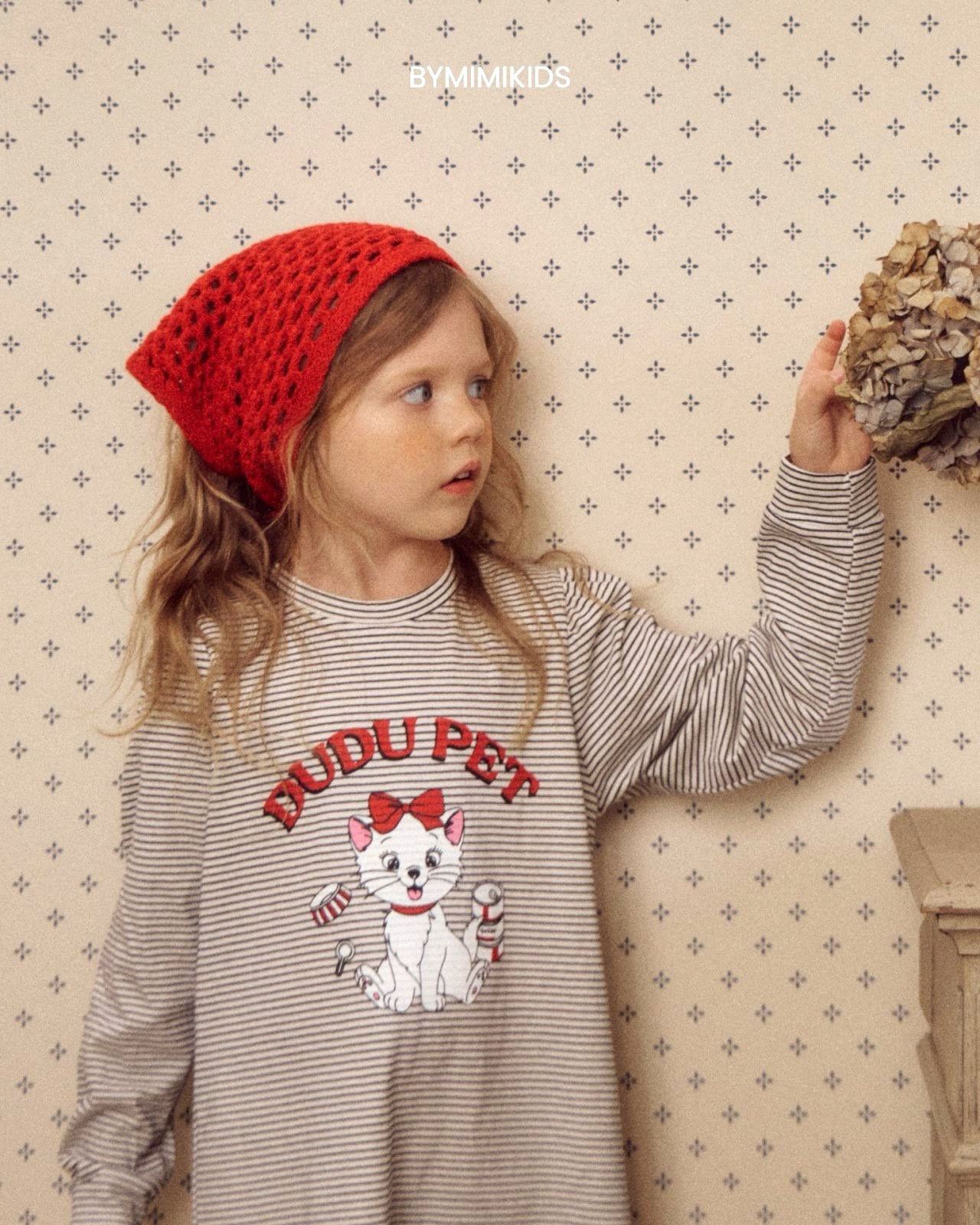 BABY フルボンネット　赤 別珍トーションレースボンネット – BABY, THE STARS SHINE BRIGHT