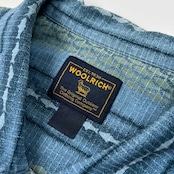 00s WOOLRICH ウールリッチ 魚柄 フィッシュ 総柄 半袖シャツ サイズ XL /メンズ/オールド/ビンテージ