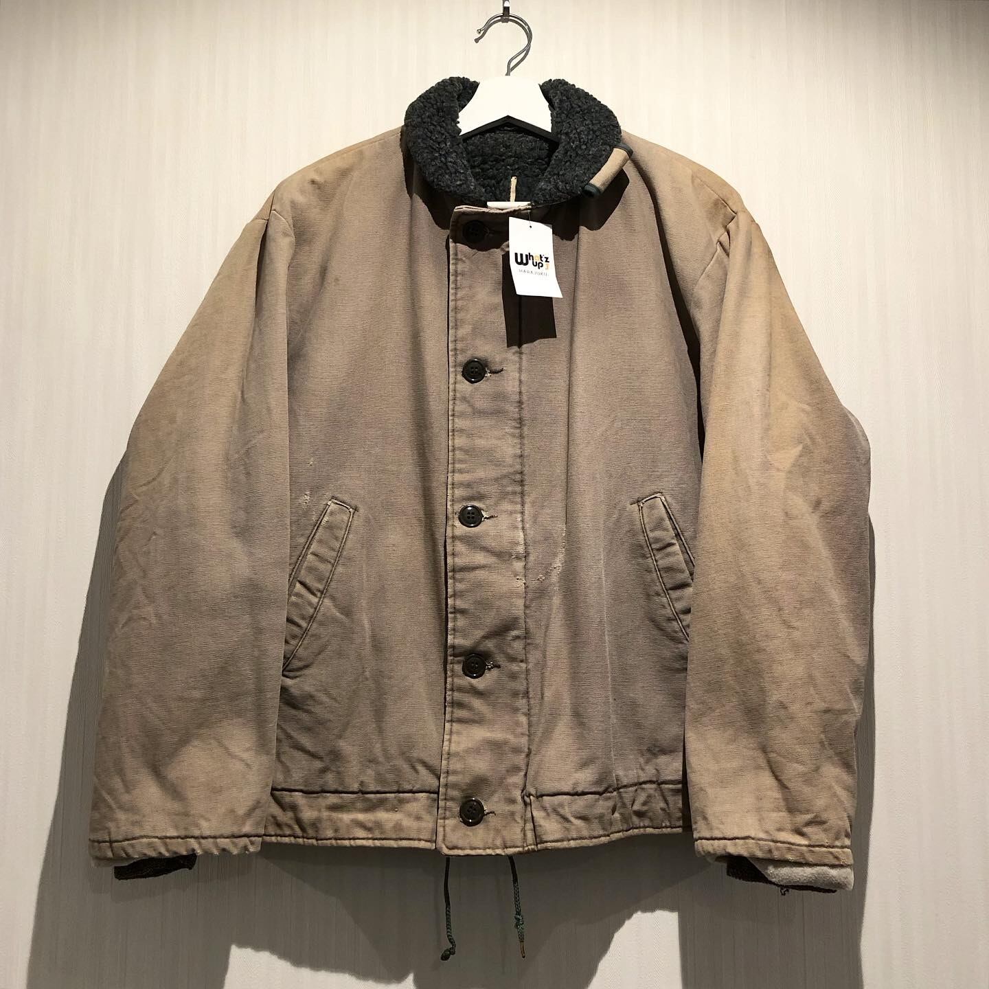 80s U.S. NAVY N-1 deck jacket【高円寺店】