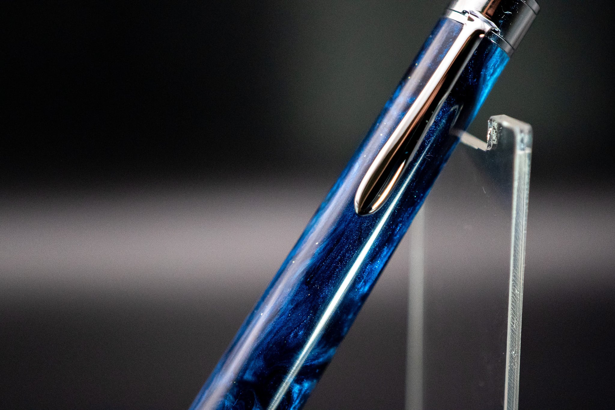 レジン silver BP | 木軸ペン工房 金杢犀