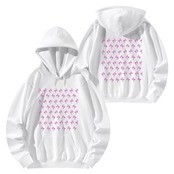 Unisex Front & Back Printing Cotton Hoodie 4604