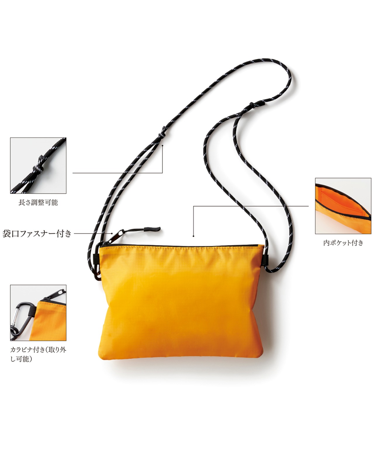 CAMP BEAR ミニサコッシュA0016