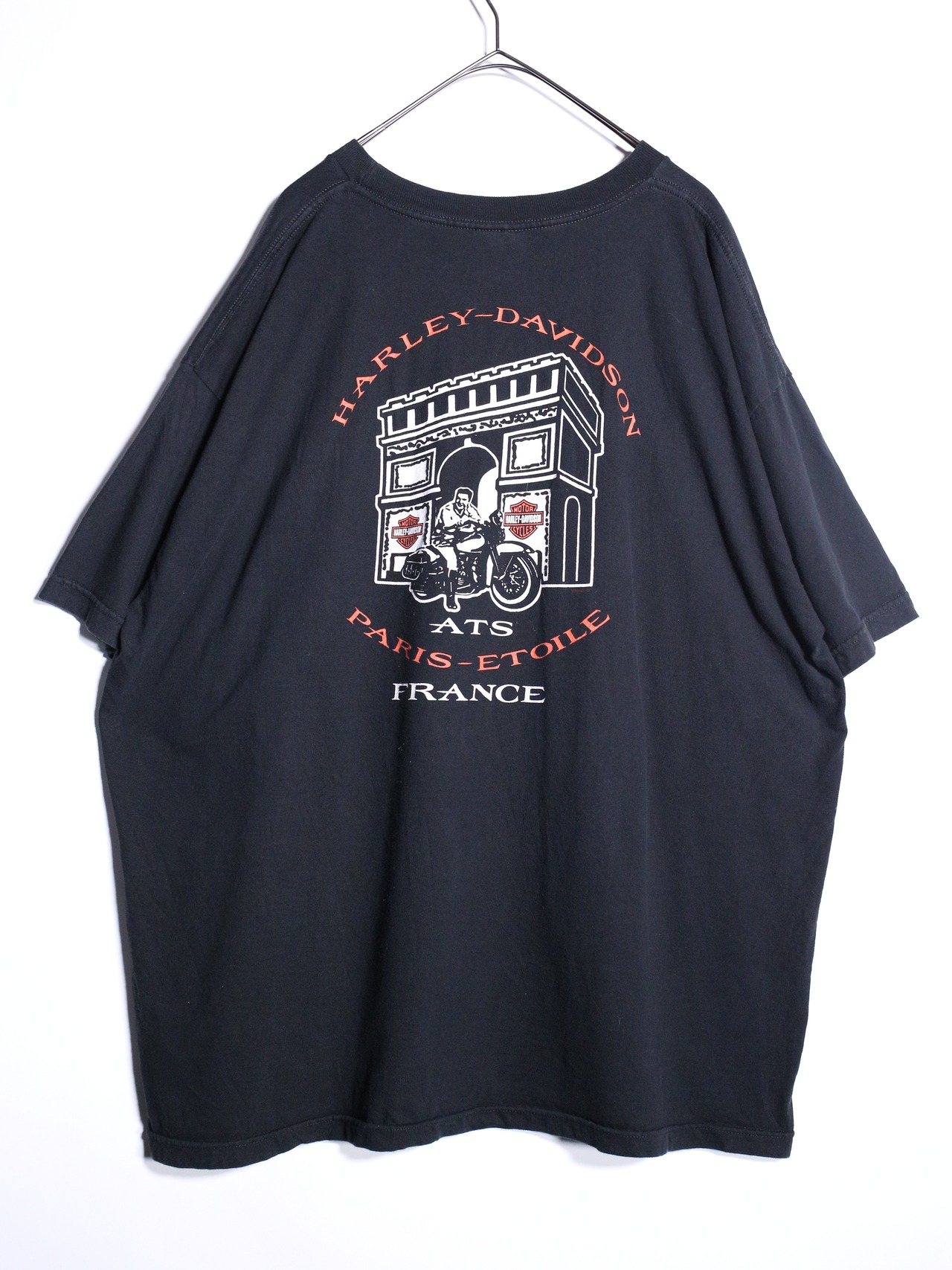 "Harley-Davidson"XX over silhouette France Paris - Etoile tee - 14
