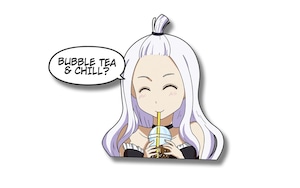 IKIGAI Garage　Bubble Tea & Chill? Diecut