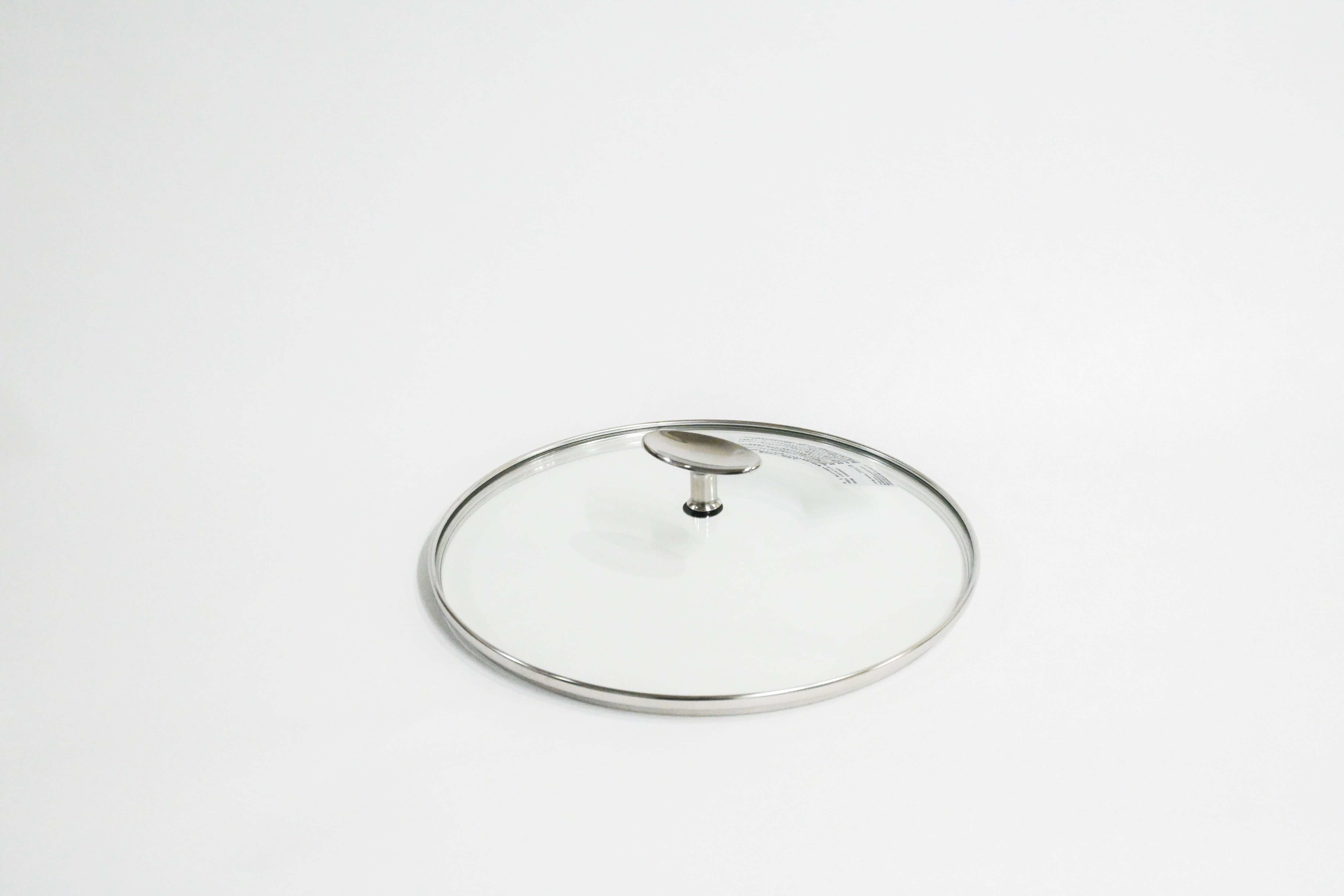 アルミクラッド三層フライパン用ガラス蓋20cm