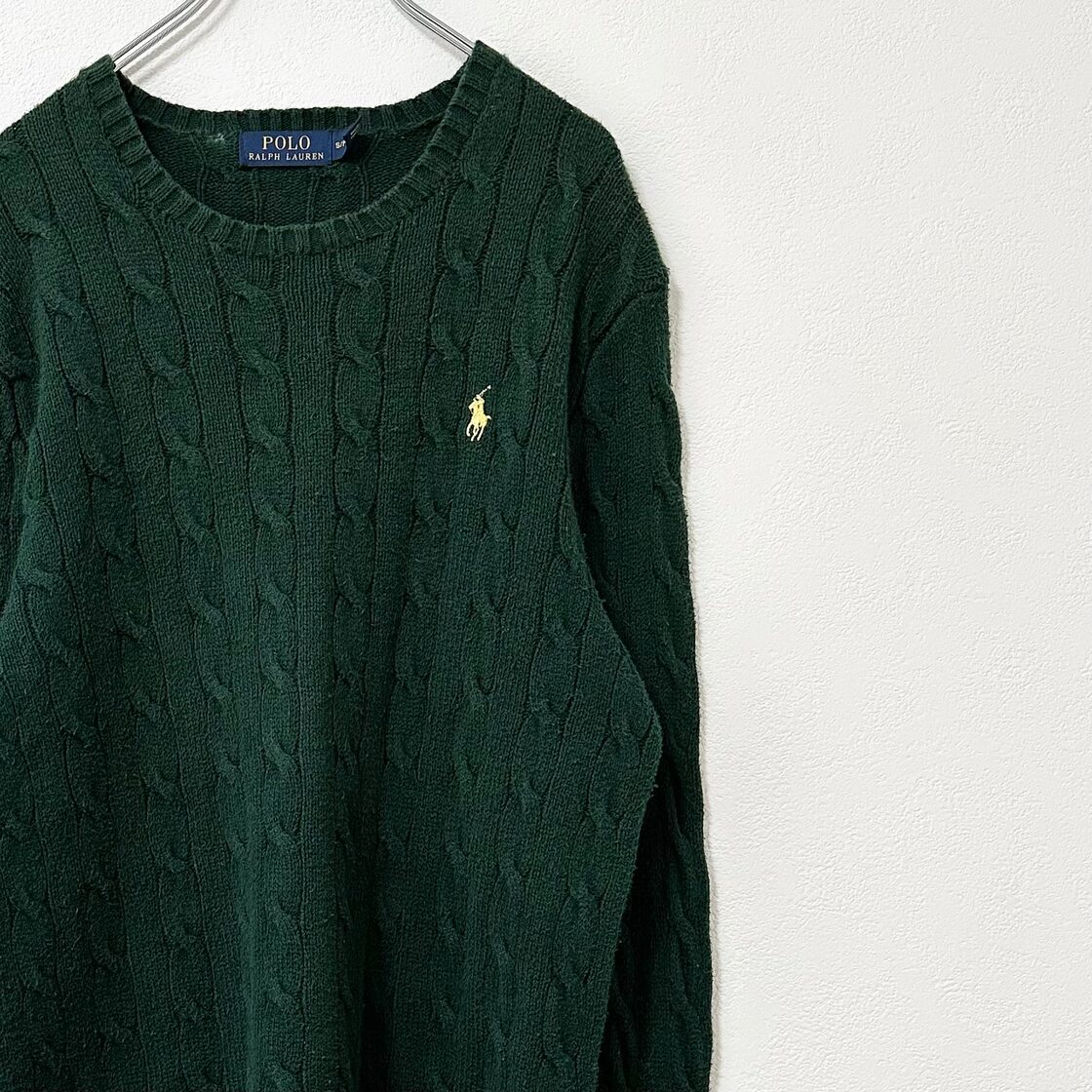 Polo Ralph Lauren/ポロ ラルフローレン☆ケーブルニット・セーター 