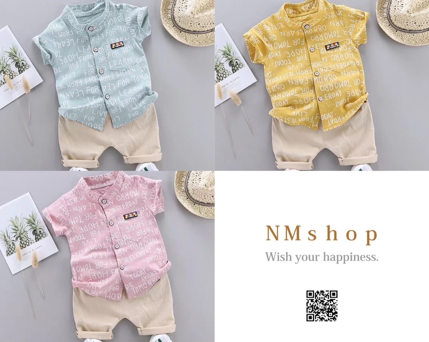 上下2点セット / 男の子 / 80〜110サイズ( A〜C )