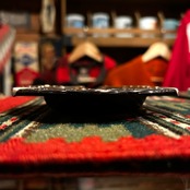 ネイティブアメリカン　インディアン　モチーフ　灰皿　GRAND CANYON ARIZONA　MU-482