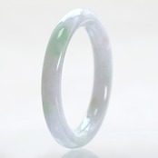 【内径 約56.5mm 】存在感のある大きさ！バングル A貨翡翠 jd_bg1239
