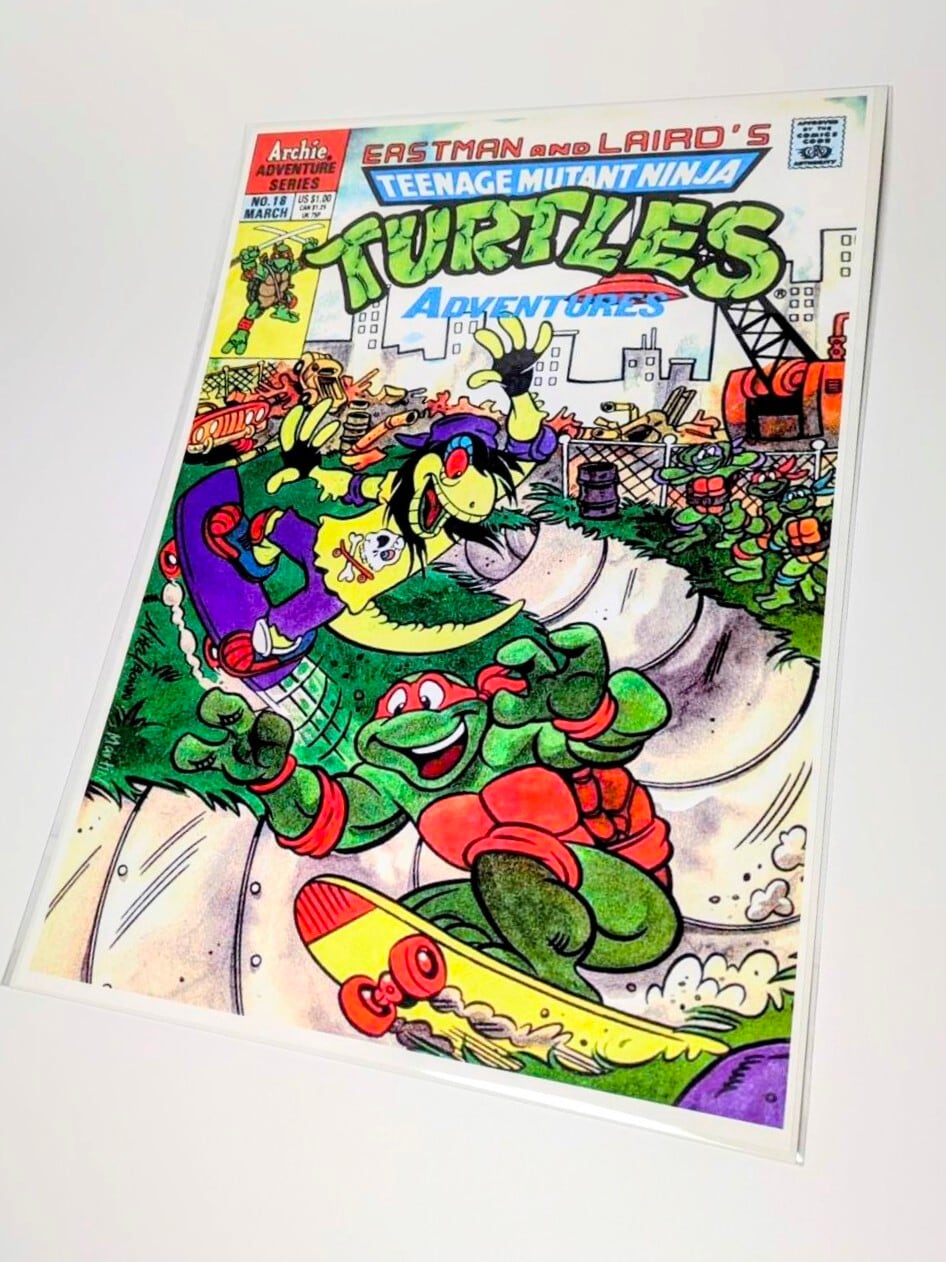 ちょうどいいB4ポスター 【ティーンエイジ ミュータント ニンジャ タートルズ（Teenage Mutant Ninja Turtles）】（EASTMAN AND LAIRD'S）〚アメリカン雑貨 アメトイ〛