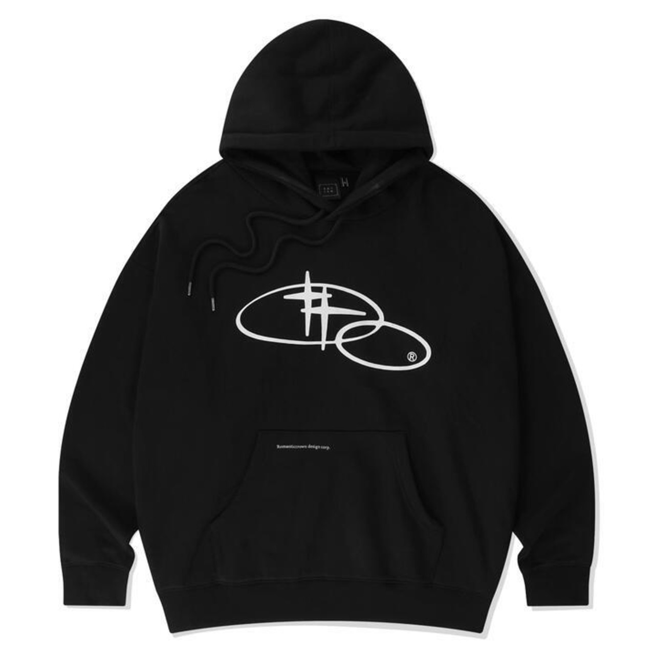 SHININGLOGOHOODIE_ BLACK