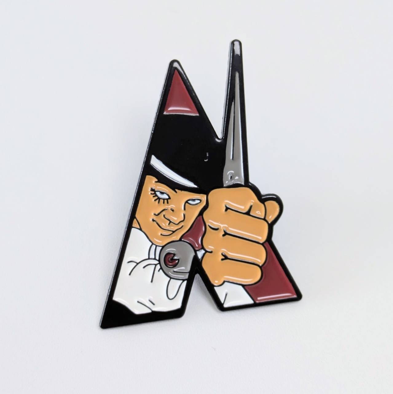 送料無料！ ★ピンズ PINS★ピンバッジ 【 時計じかけのオレンジ 】 〚アメリカン雑貨 アメトイ〛