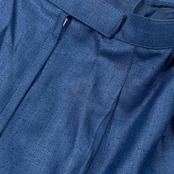 Leilian レリアン ポケット タック デザイン キュロット 11/ネイビー レディース ビンテージ