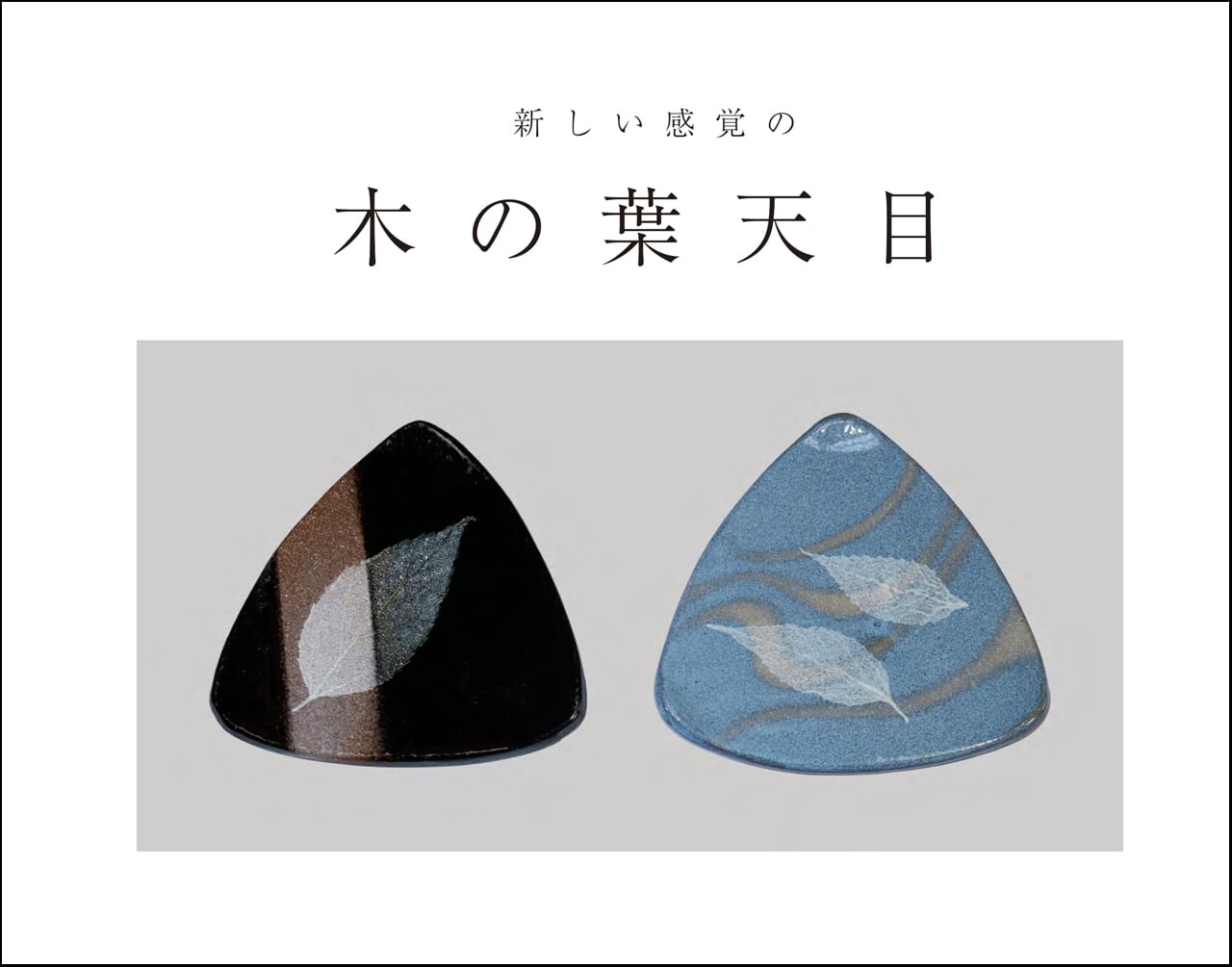 書籍『新しい感覚の木の葉天目』 | 木の葉天目 むすびば堂