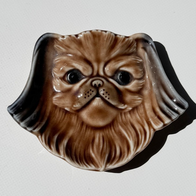 Dog face tray