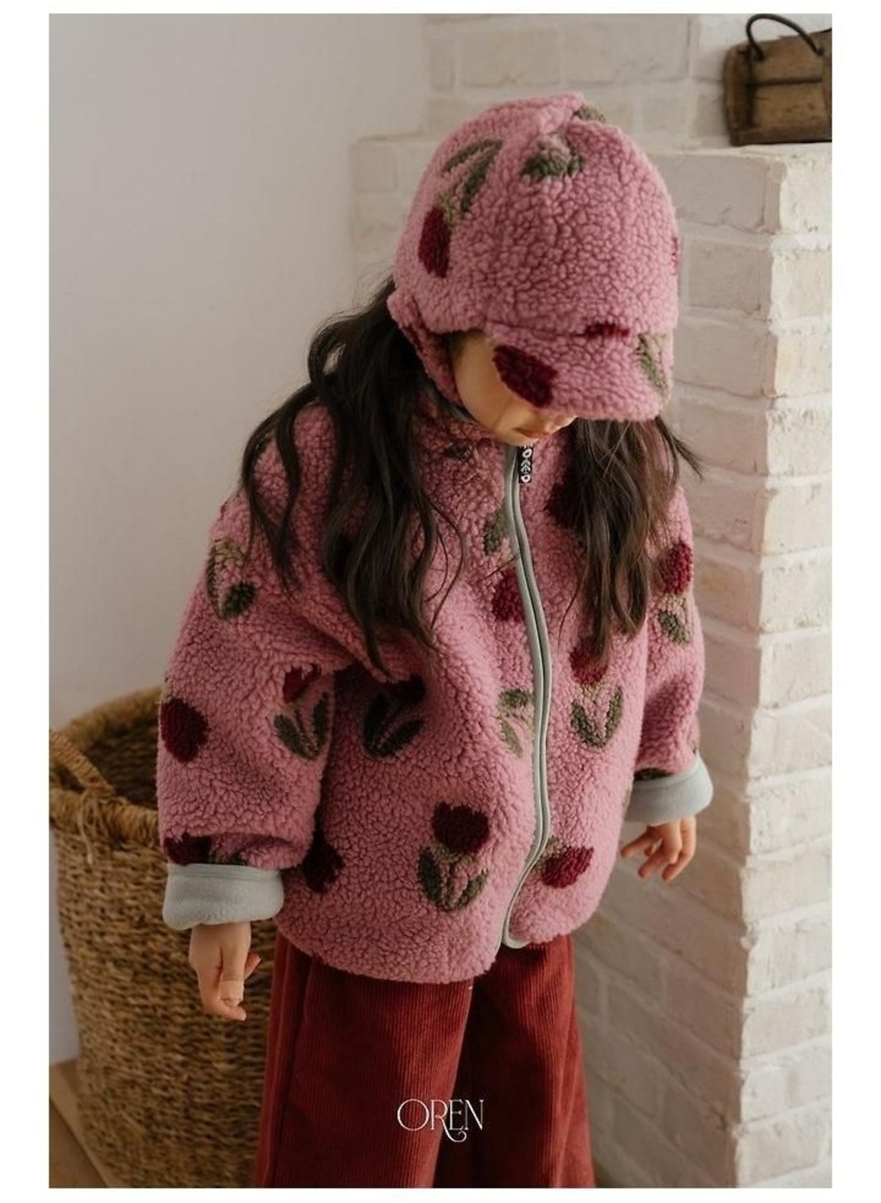〖取寄〗韓国子供服 / 26winter / oren / モンソーダンブルジャンパー / キッズ *S~XL*