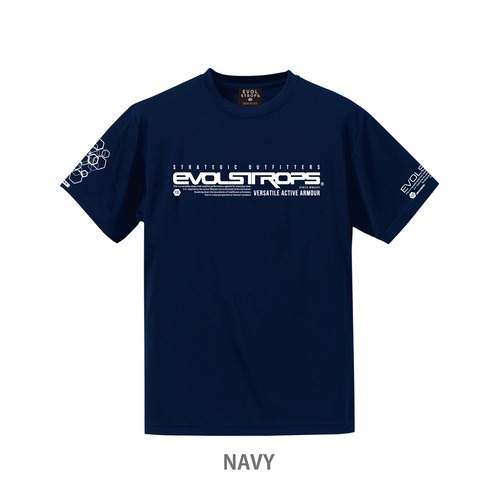 EVOL STROPS / 22SS-003 シルキードライ Tシャツ