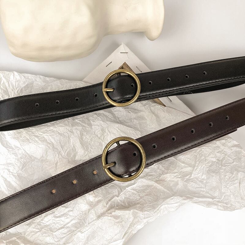 ヴィンテージベルト リング ブラックカジュアルバックルジーンズ ハーネス 指輪 ビンテージ ブラック・アイド・ピーズ53112848158