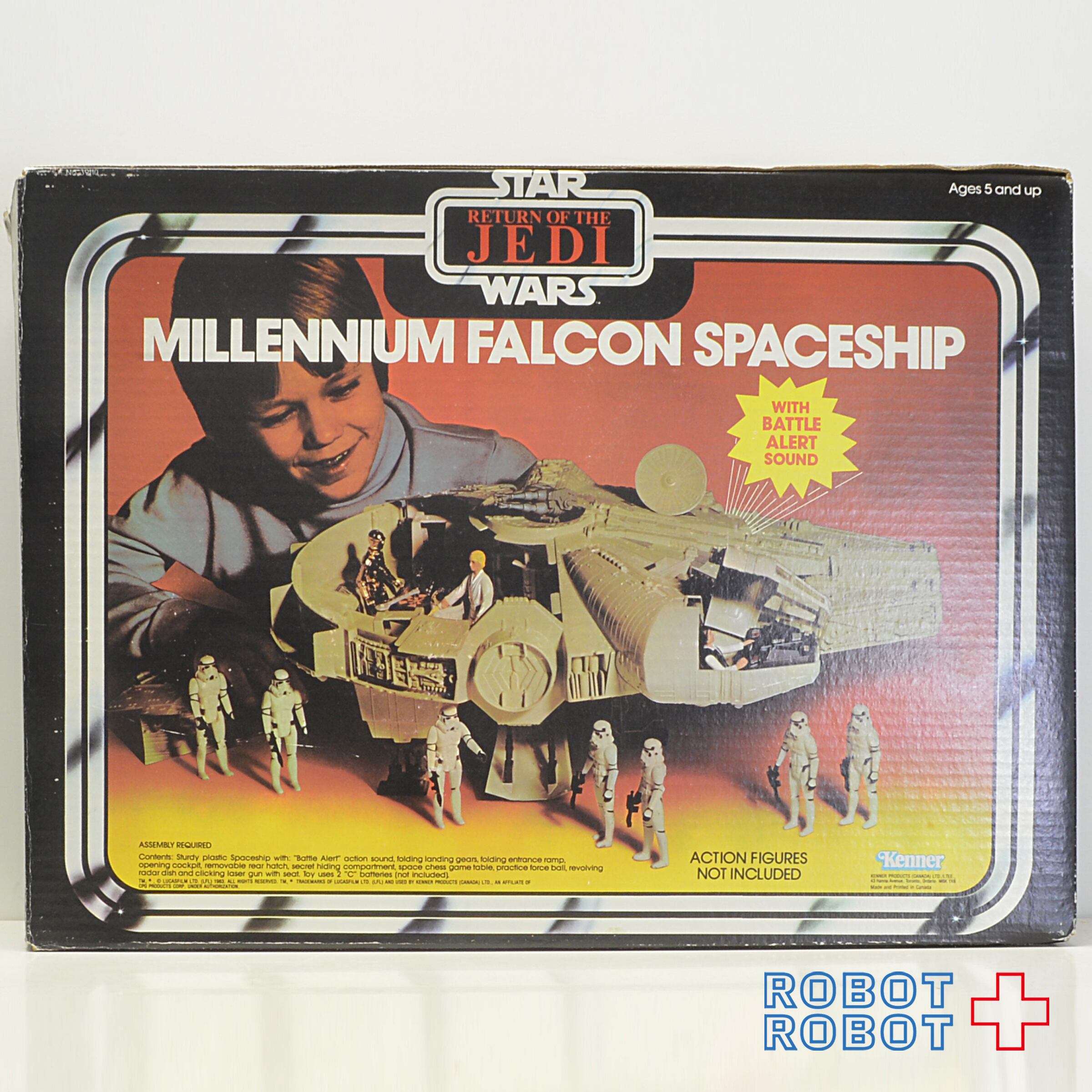 スター・ウォーズ ROTJ ケナー LA GUERRE ミレニアムファルコン カナダ