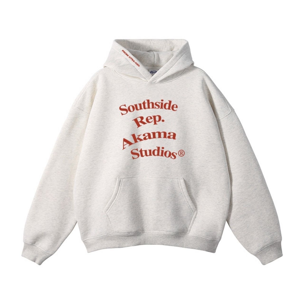 裏起毛カレッジレタープルオーバー　1086