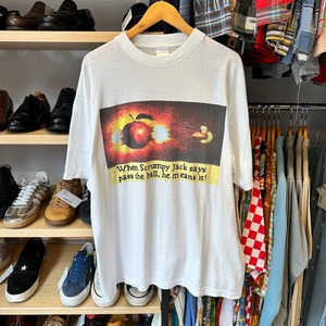 1990s S/S T-SHIRT "WHEN SCRUMPY JACK SAYS..." SIZE XL