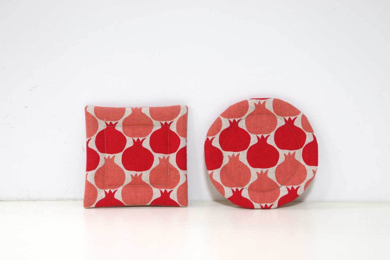 型紙】pa168/ふかふかコースター | yurarika