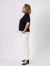 パール風ロゴリボンTシャツ(BEATRICE)