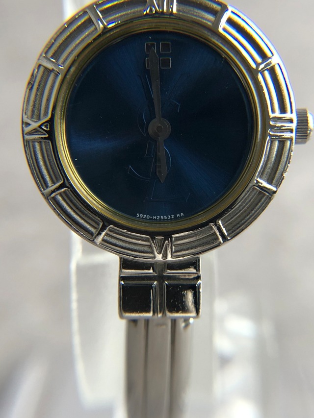 Yves Saint Laurent イヴ・サンローラン ステンレススチール クウォーツ 6031-G11246TA vintage ヴィンテージ オールド 3z4kad