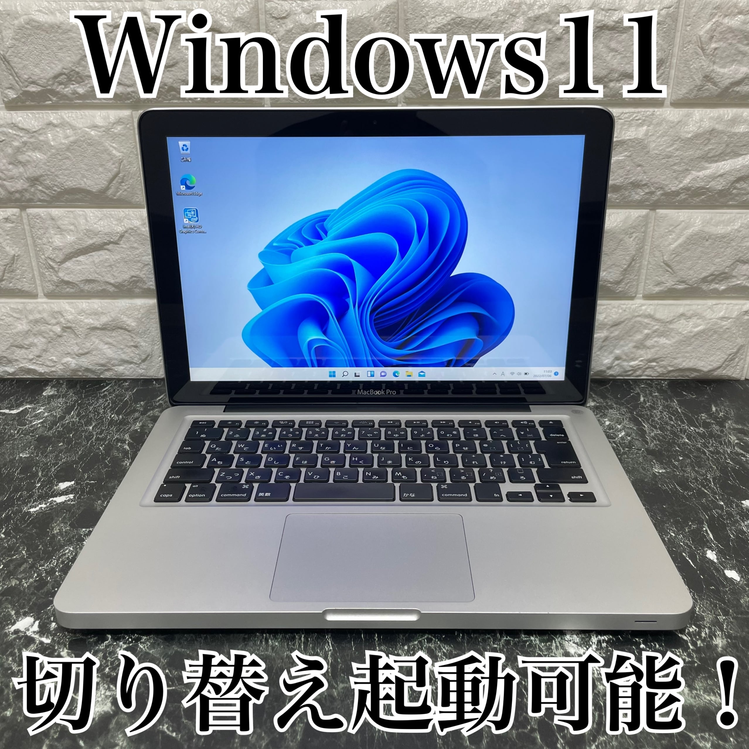 Macbook air, office2021, 13inch バッテリー新品