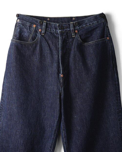 refomed RIGHT HANDED DENIM PANTS 