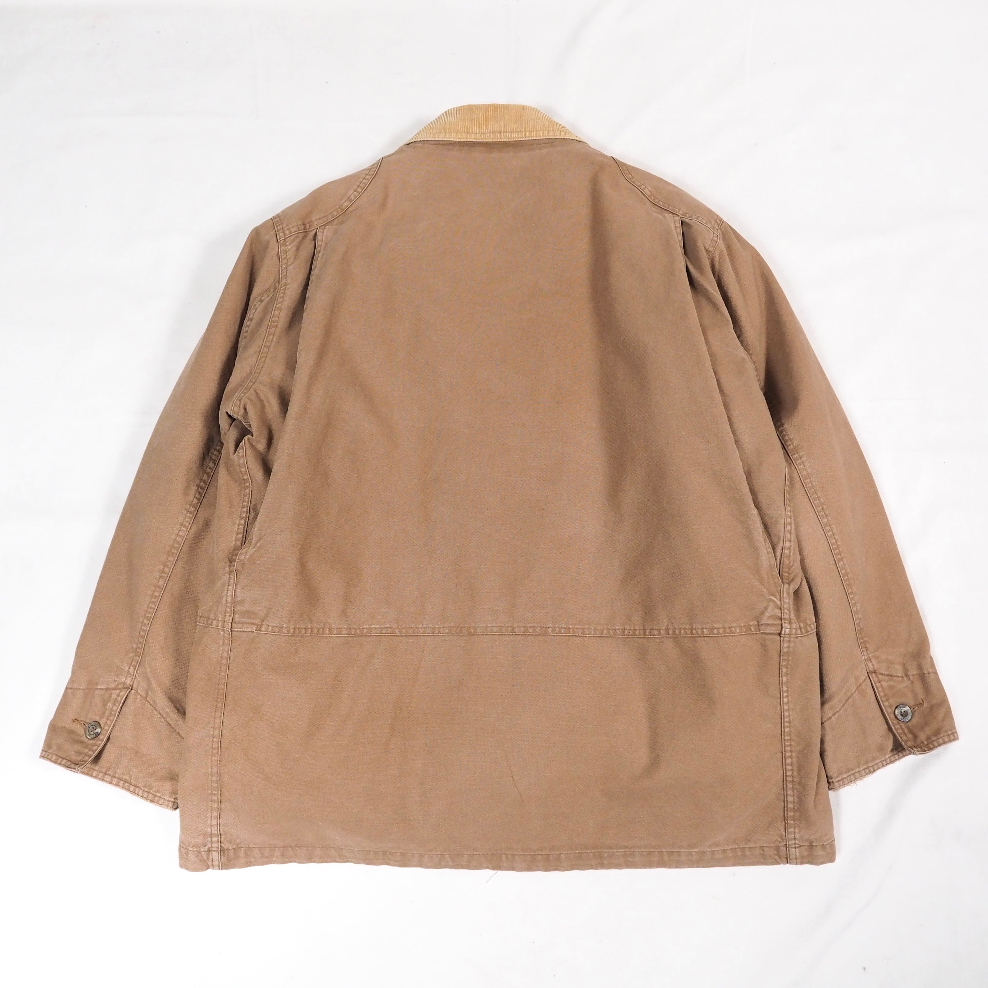 Eddie Bauer detachable goose down lined hunting jacket M 90s