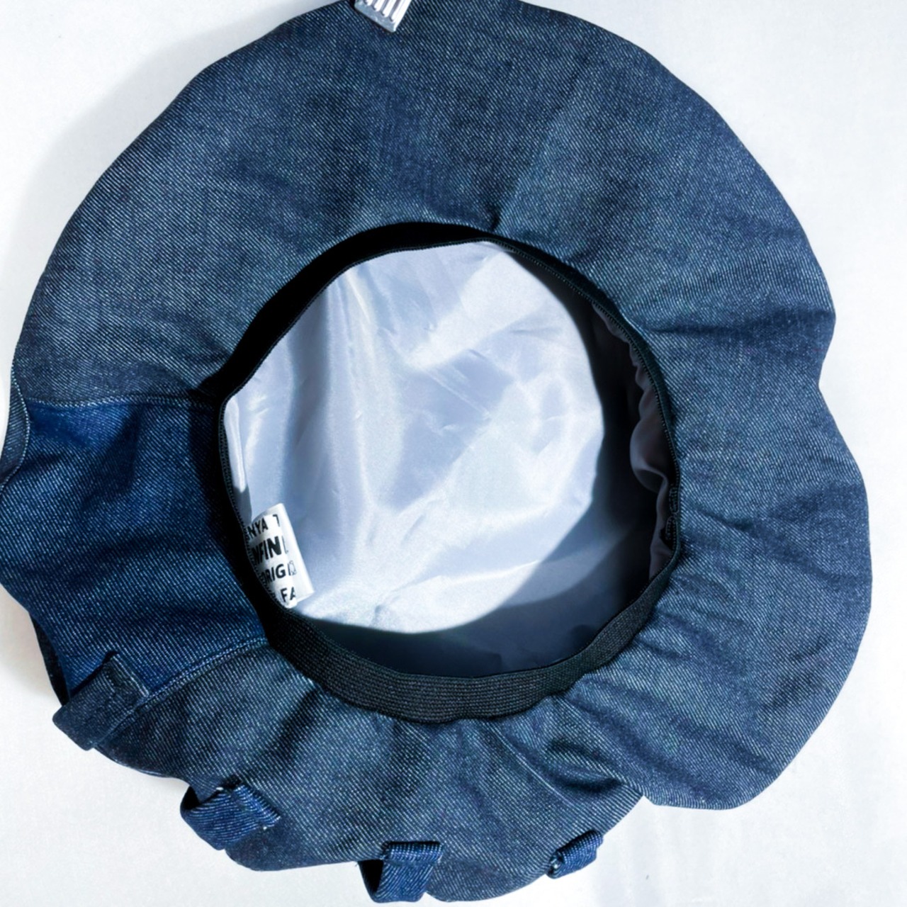 UNFINISHED岡山デニム　ベレー帽　ベルトループ