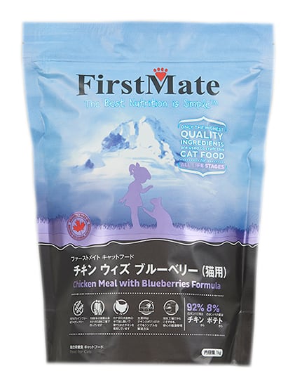 First Mate 猫用 チキン ウィズ ブルーベリー 1㎏ | 萬猫商店