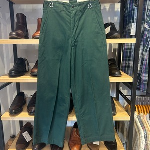 1960-70S BOY SCOUTS OF AMERICA COTTONPANT GREEN実寸W26 L25