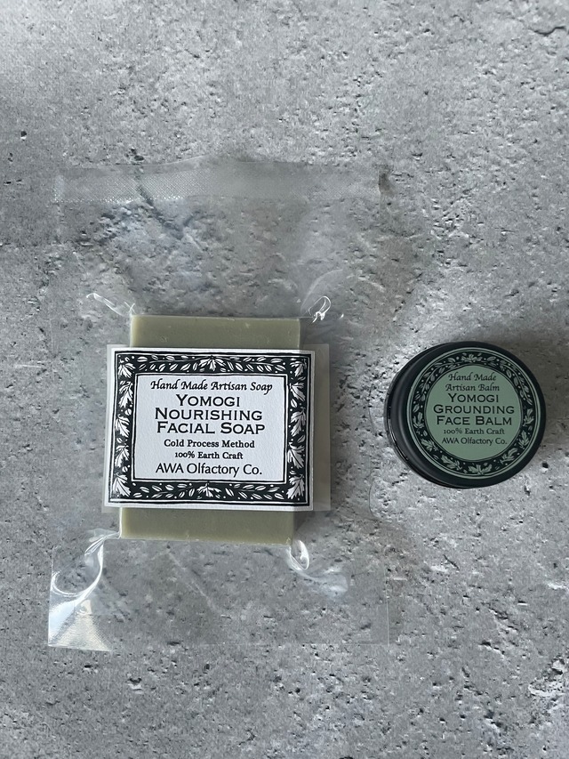 Yomogi Facial soap ＆ Facial Balm トライアルセット