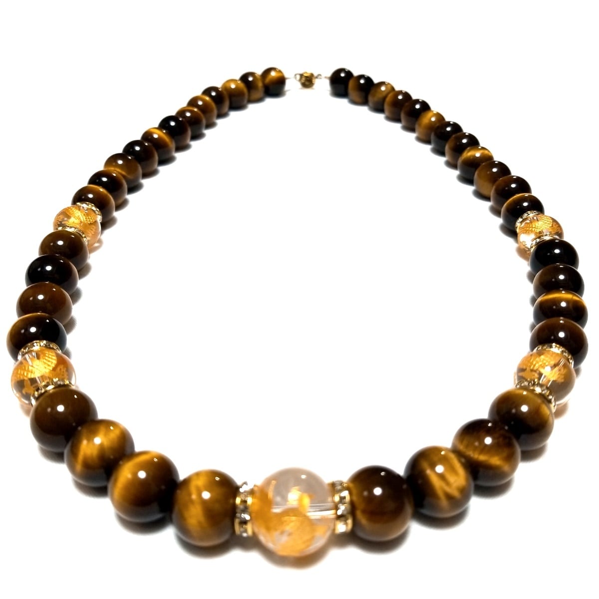 数珠　タイガーアイなど　5セット売り 60cm/タイガーアイ 16mm】パワーストーン数珠ネックレスを税込・送料込