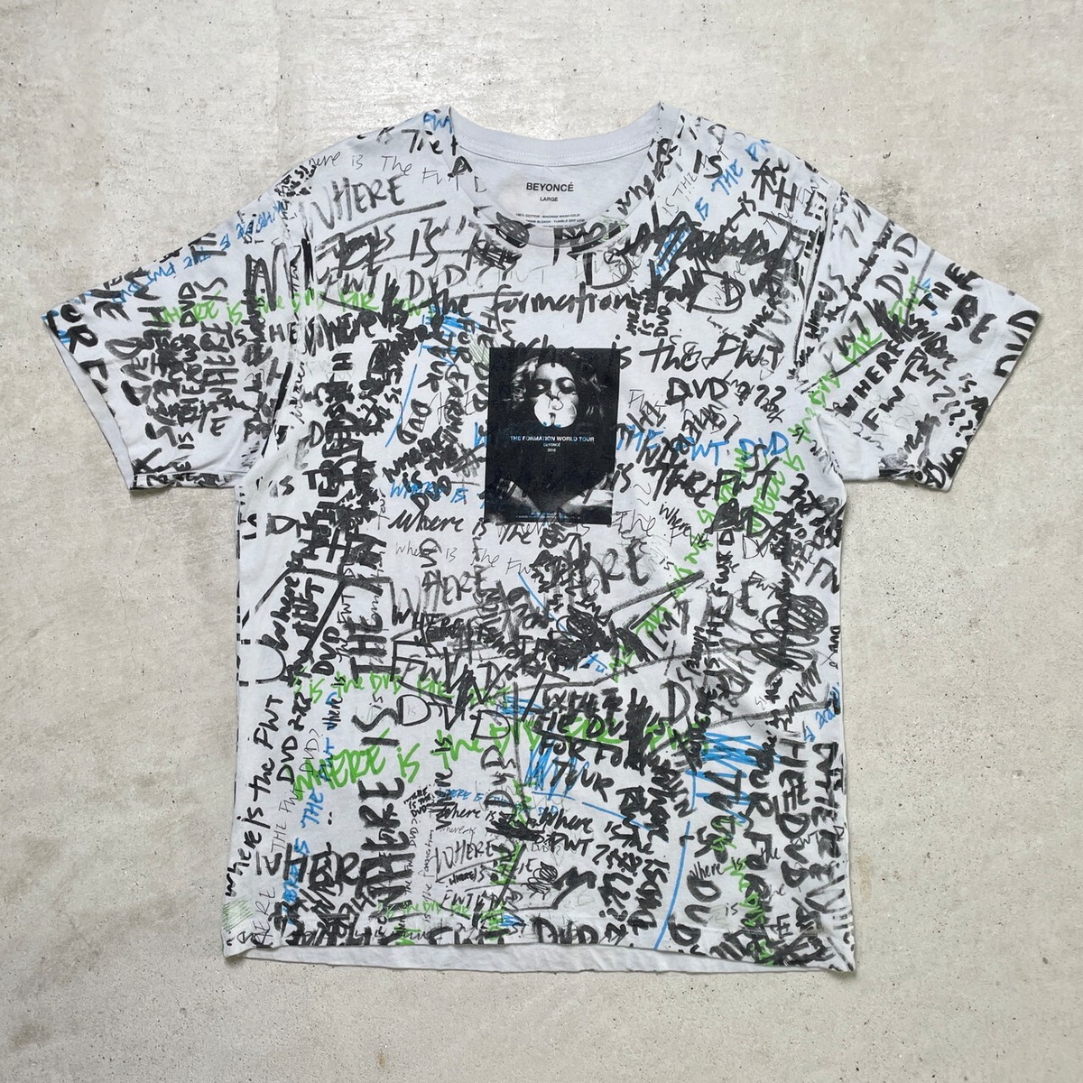 BEYONCE ビヨンセ THE FORMATION WORLD TOUR DVD バンドTシャツ 