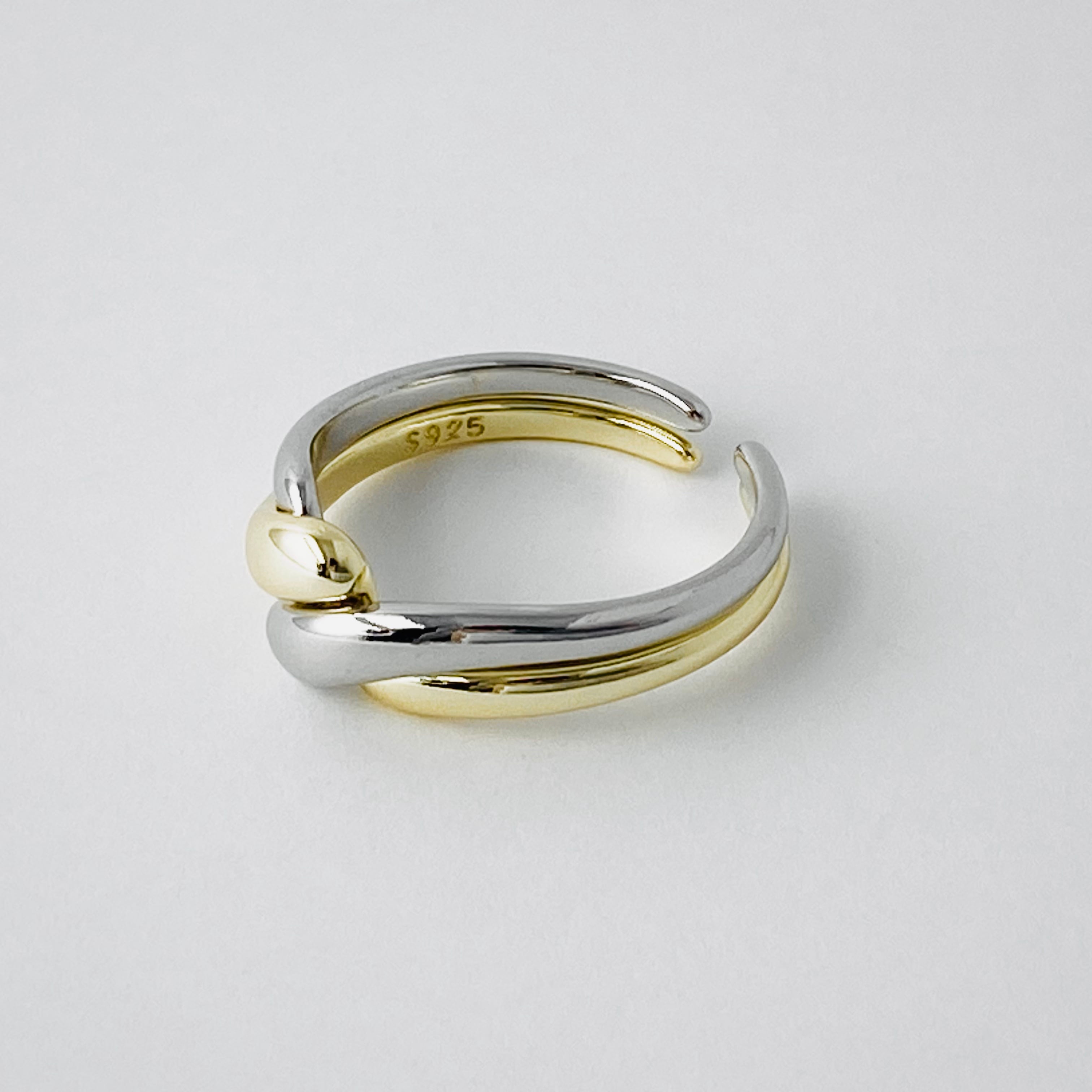 Gold & Silver Gimmel Ring #285 | NOEL