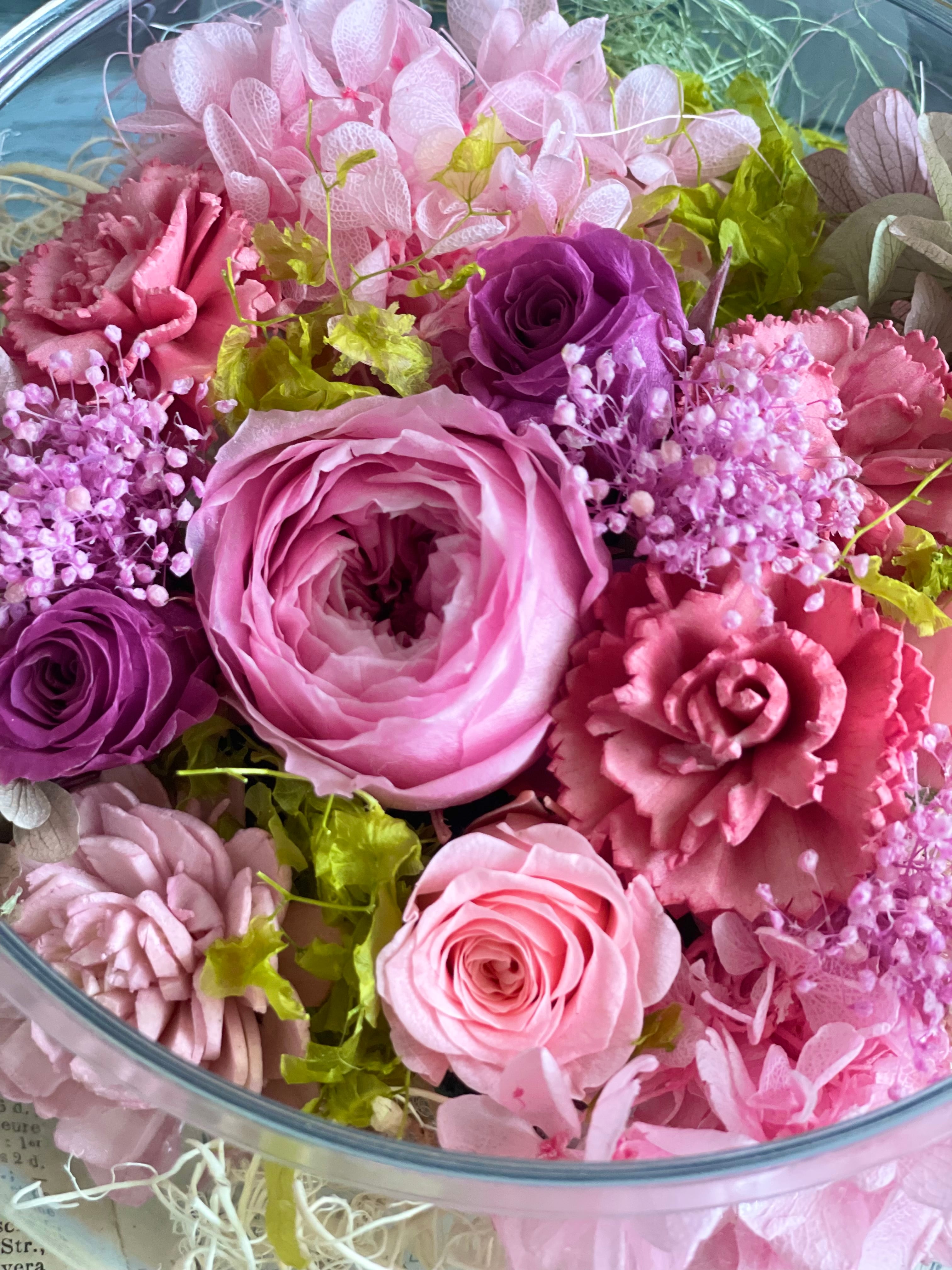 造花 テーブル アレンジメント 薔薇 ピンク 白 紫 ウェディング 結婚式 生誕 造花 テーブル アレンジメント 薔薇 ピンク 白 紫 ウェディング 結婚式