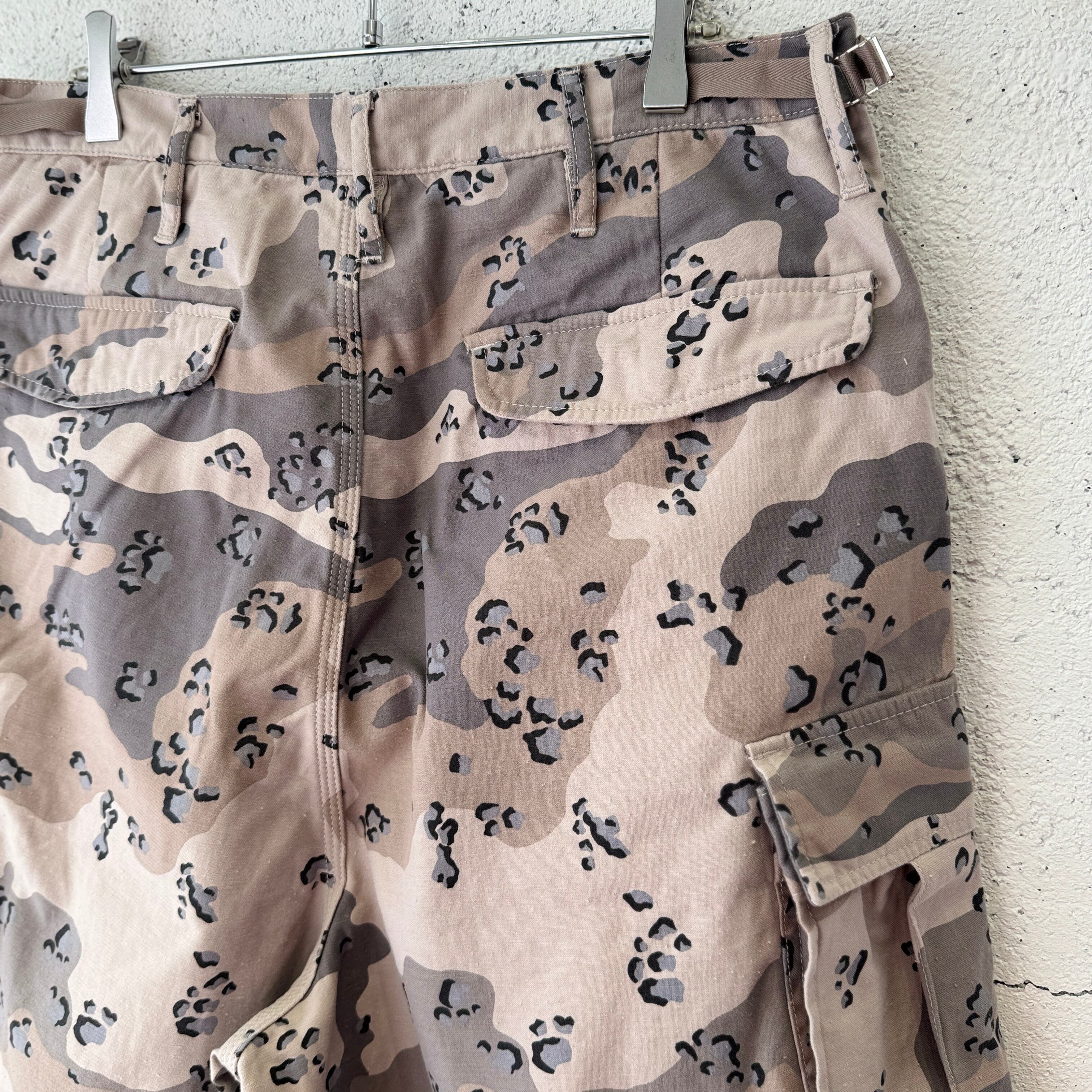 SUGARHILL / CHOCOCHIP CAMO CARGO SHORTS / SAND CAMO | ふぁいん