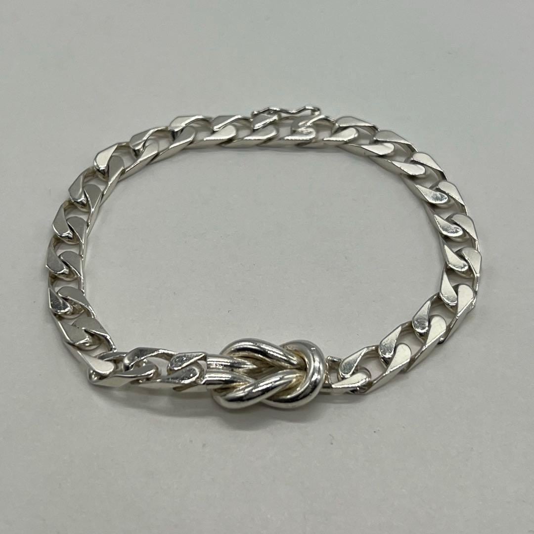 ティファニー TIFFANY センターノット チェーン ブレスレット 70年代