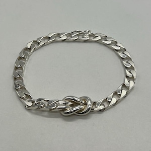 ティファニー TIFFANY センターノット チェーン ブレスレット 70年代