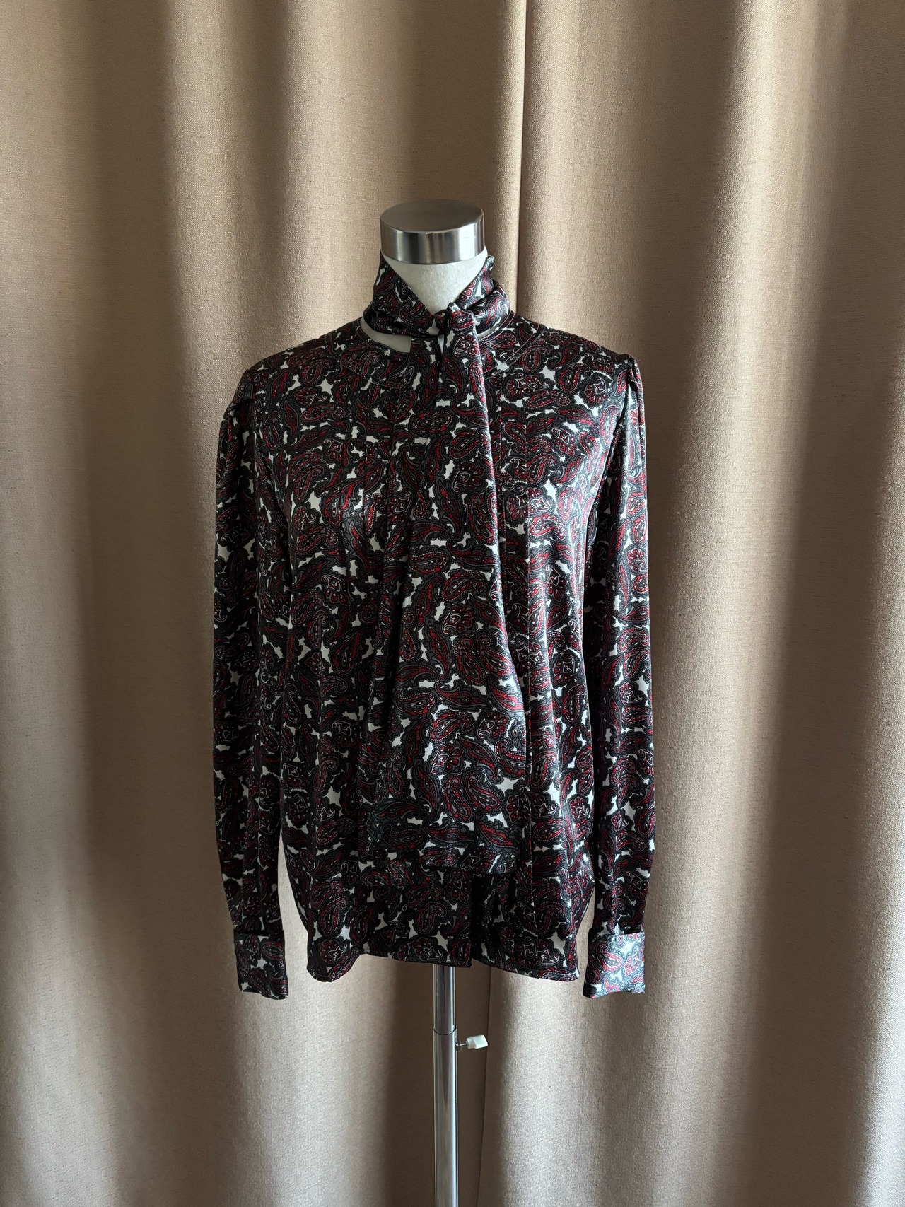 MADE IN FRANCE bow tie shirt-4504-1