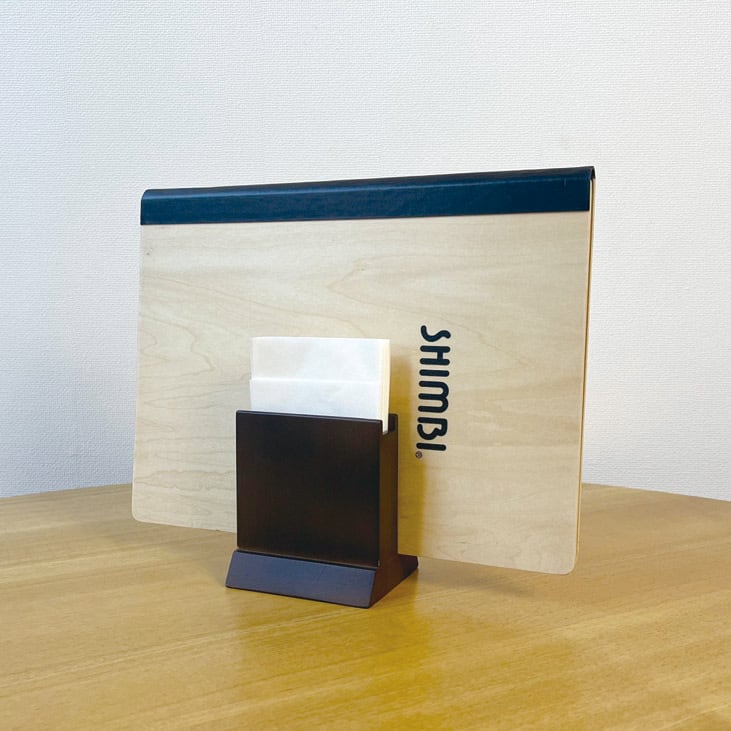 MD-3W（白木）（茶） 税抜定価1,450- 溝幅21㎜ メニューブック